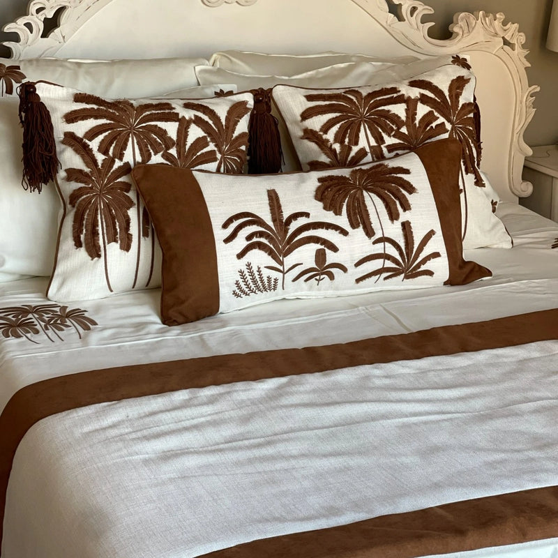 TROPICAL - Palm Yatak Runner Seti