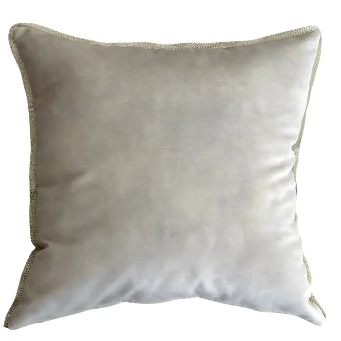 LETTO - Nakışlı Aplikeli Dekoratif Yastık Kılıfı | WARM SAND Kırlent