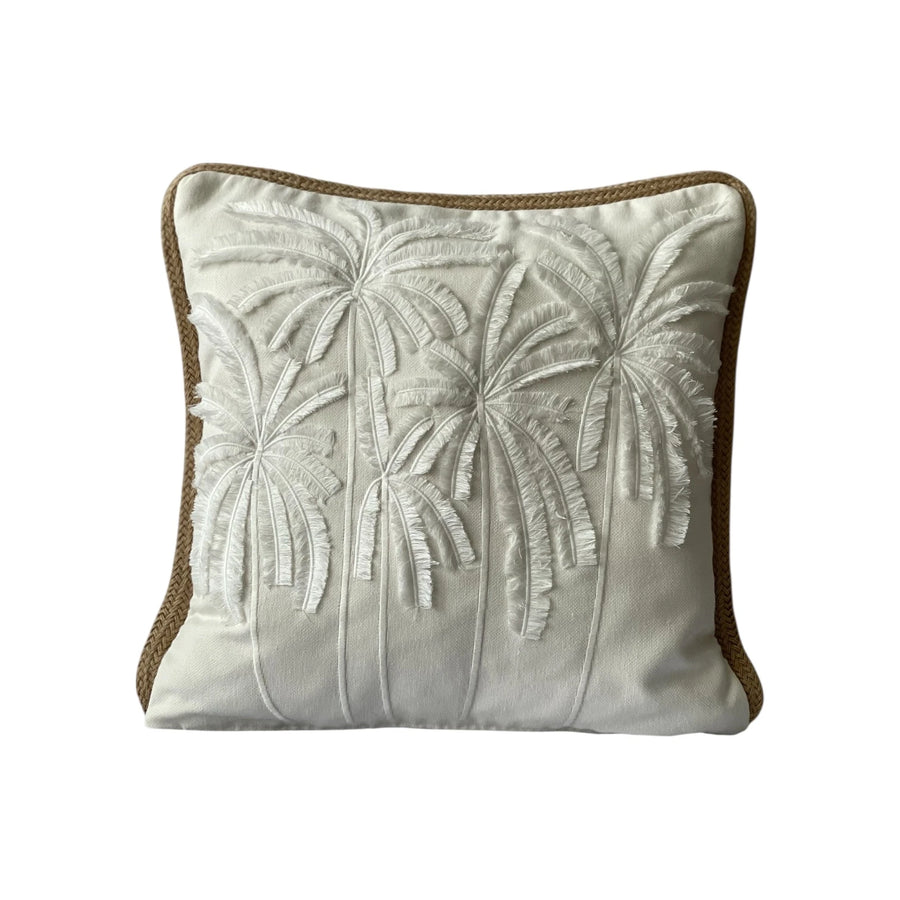 TROPICAL - Palm Yatak Örtüsü | Krem
