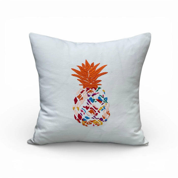 PALMPARADISE - Ananas Nakışlı Dekoratif Yastık Kılıfı | Kırlent