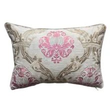 Pembe Çiçekli Yastık Kılıfı 35*50cm