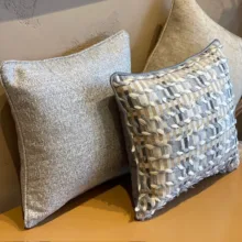 Pera Gri Yastık Kılıfı 35*50 cm