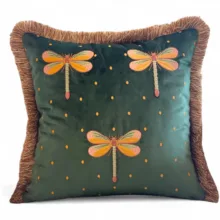 Yusufçuk Yeşil 50*50 cm Yastık Kılıfı