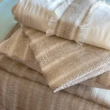 VİZON DOKUMA YATAK RUNNER SETİ