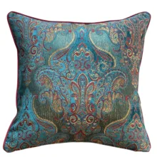 Ruby Şal Desen Yastık Kılıfı