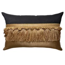 Gold Kırlangıç Saçaklı 40*60 cm Yastık Kılıfı