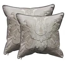 Vizon Damsk Desen 2'li Yastık Seti 50*50 cm